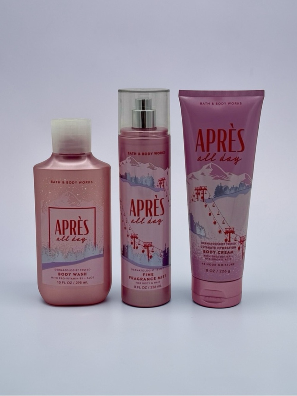 Bath & Body Works Apres All Day Body Care Gift Set Limited Edition NWT